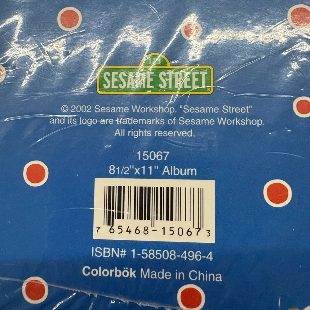Sesame Street Bright Character Scrapbook Album